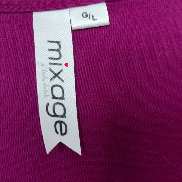 Mixage Embellished Purple Tank top, Size Large - Picture 4 of 4